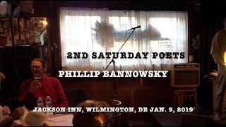 Phillip Bannowsky at 2nd Saturday Poets, 2019