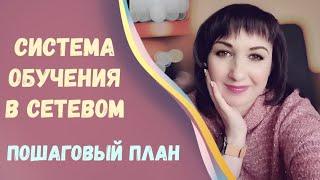 СИСТЕМА обучения в сетевом маркетинге. ПОШАГОВЫЙ ПЛАН в МЛМ. Круто работает! Мой опыт.