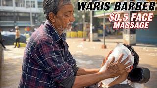 Waris Barber $0.5 Quick Face Massage | AMSR Will RELAX YOU | ASMR Gautam