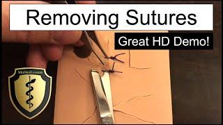 SUTURE Tutorial: How to Remove Sutures - Best Practices!