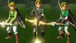 The Legend of Zelda: Breath of the Wild - All amiibo Exclusive Weapons & Armor Sets! | RasouliPlays