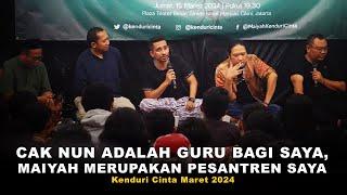 Habib Husein Ja'far: Cak Nun adalah Guru Bagi Saya, dan Maiyah Merupakan Pesantren Saya