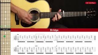 3x5 Guitar Cover John Mayer |Tabs + Chords|