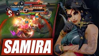 WILD RIFT SAMIRA DRAGON LANE GAMEPLAY IN SEASON 13 (BUILD & RUNES)