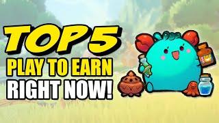 Top 5 Crypto Games By PlayToEarn Score!