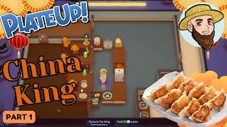 The China King - Solo Play PlateUp! I Part 01 #china  #dumplings  #plateup