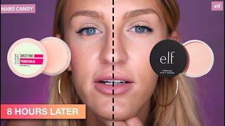  Hard Candy Smoothing PRIMER BALM vs elf PUTTY PRIMER wear test 