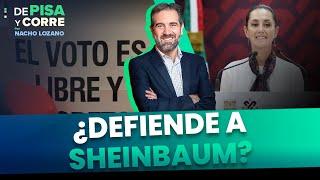 Lorenzo Córdova defiende a Claudia Sheinbaum de las elecciones | DPC con Nacho Lozano