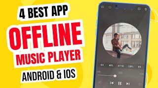 Top 4 Best Music Player Apps For Android & iOS 2024 | Best Offline Music Player Apps 2024