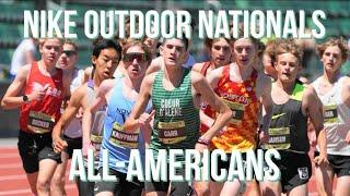 Becoming All-Americans at Nike Outdoor Nationals | Championship 5k and Steeplechase (Part 1)