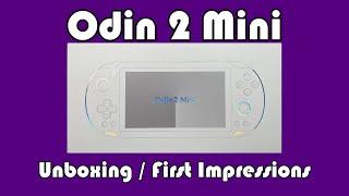 Odin 2 Mini: Initial Impressions, Size Comparisons, PS2 Gameplay