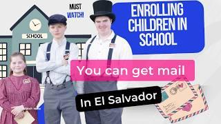 Enrolling Kids in El Salvador's Public Schools: Our Experience