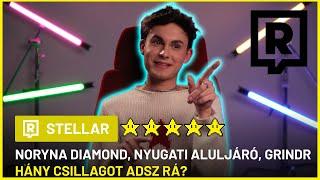 NORYNA DIAMOND, NYUGATI ALULJÁRÓ, GRINDR – Hány csillagot adsz rá?⭐ | STELLAR RADICS ZSOMBORRAL