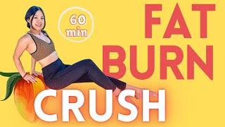 BEST BURN 1 HOUR CARDIO PILATES WORKOUT  #MangoCrush Series