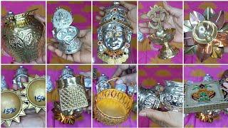 Sravana masam latest brass and German silver items | sravana masam pooja items with low prices