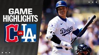 Guardians vs. Dodgers Game Highlights (9/8/24) | MLB Highlights