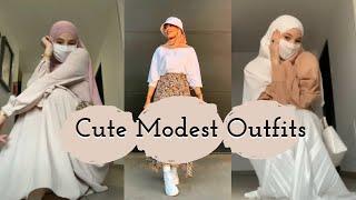 Cute Modest/Hijab Outfits Ideas  Hijab Outfits Inspo 2021