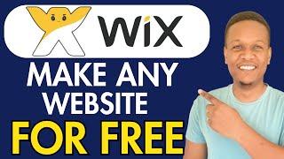 How To Make A Website For Free Using Wix