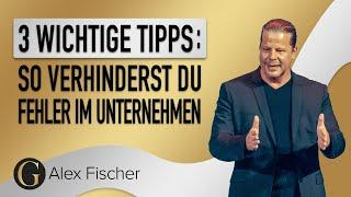 Alex Fischer | Dein Unternehmen fehlerfrei skalieren | 4. GEWINNERnacht 2023