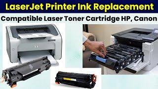 How to install HP LaserJet Printer Ink Cartridge?