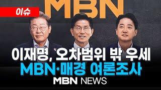 이재명 48%·김문수 33%·이준석 7%...박스권 갇힌 세 후보 / 이재명, 보수 텃밭 TK서도 지지율 30%대 [MBN·매경 여론조사] 25.05.20 | MBN NEWS