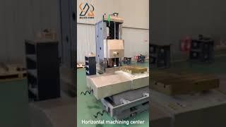 Horizontal machining center