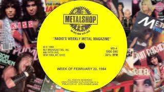 Metalshop "Radio's Weekly Metal Magazine" 02-20-1984