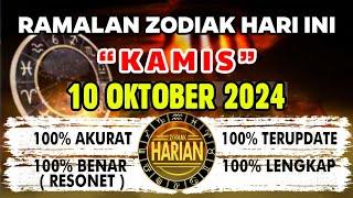 RAMALAN ZODIAK HARI INI KAMIS 10 OKTOBER 2024 LENGKAP DAN AKURAT