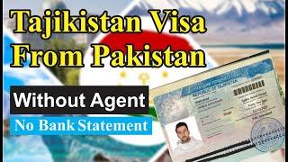 Tajikistan Visa from Pakistan | Tajikistan Sticker Visa without Agent