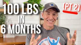 How To Lose 100 lbs In 6 Months (pt 2)