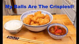 How To Make Crispy Sweet & Sour Chicken Balls At Home