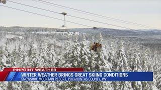 Snowshoe Mountain Resort seeing higher attendance numbers thanks to increased snowfall