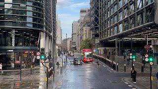 London Walk | Stunning view of Cannon Street Station | City of London 2021