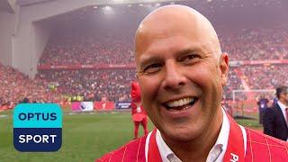 'This club is UNBELIEVABLE'  Arne Slot after Liverpool lift the Premier League trophy at Anfield
