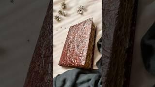 Vintage journal diary/book making without leather  #shortsfeed #diy #craft #shorts