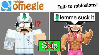 Roblox Omegle VOICE CHAT... But i cant SKIP ANYONE 11
