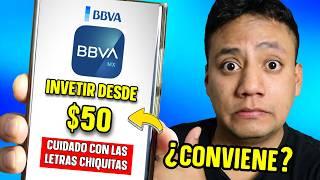 CUIDADO con las Inversiones en BBVA desde $50 MXN | Analisis de los Fondos de Inversión de Bancomer