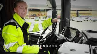 BILTRP DRIVERS: Rolfo Blizzard driver Filippa from Gothenburg