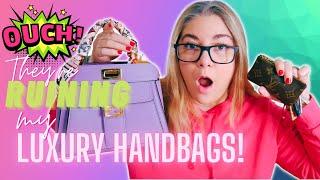 THEY'RE RUINING MY LUXURY HANDBAGS  | LUXURY HANDBAGS V SCRATCHY KEYS