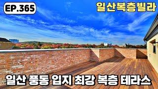 [일산복층빌라]일산의 몇 안되는 입지 좋고 집 좋은 풍동 일산신축빌라