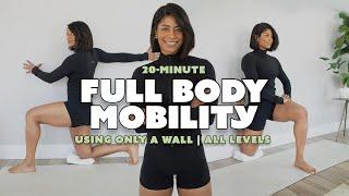 20 MIN Follow Along Mobility Routine | Stretch with Me With My Viral Routine Daily Using Just A Wall