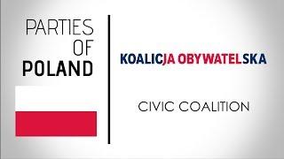 Koalicja Obywatelska (KO) | Civic Coalition | Poland, Parliament Election 2019
