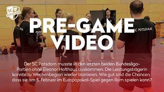 Pre-Game Video: Potsdam mit oder ohne Holthaus gegen Rom?