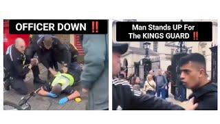 UK Crime  Man Bothering KINGS GUARD GETS TOLD‼️England Gone Mad ‼️