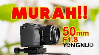 MURAH! YongNuo 50mm F1.8 s DA DSM II | Review Lensa Bokeh Sony a6400 a6500 a6600 a6700 ZV E-10 FX30