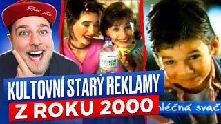 KULTOVNÍ STARÝ REKLAMY Z ROKU 2000  - TELEVIZNÍ BIZÁR