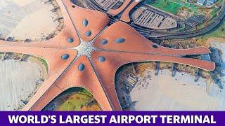 China is home to the world's largest airport terminal