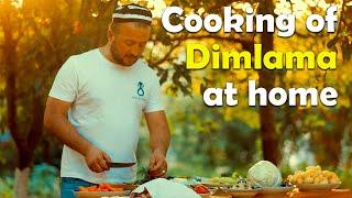 Cooking of Dimlama at home - trailer