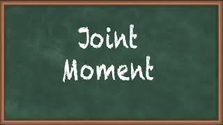 Joint Moment - Discrete Time Random Processes - Advanced Digital Signal Processing