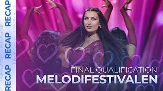 Melodifestivalen 2025 (Sweden) | Final Qualification | RECAP